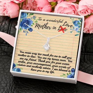 Mother In Love Alluring Beauty Necklace - Love You This Much